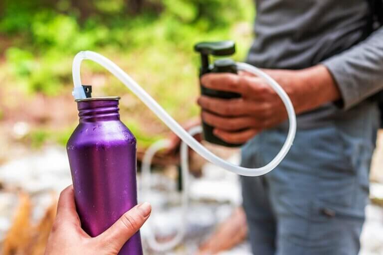 Camping-Wasserfilter