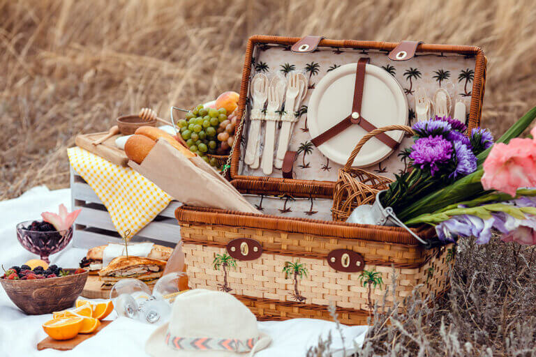 Picknickkörbe